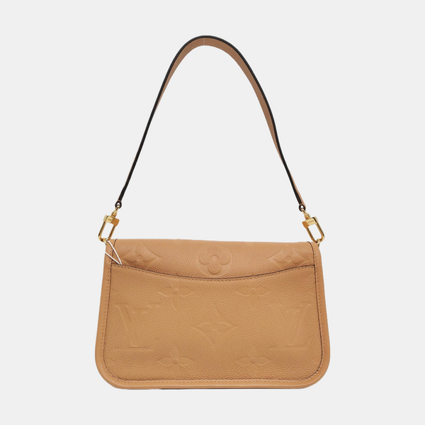 DIANE PM Monogram Calfskin Brown