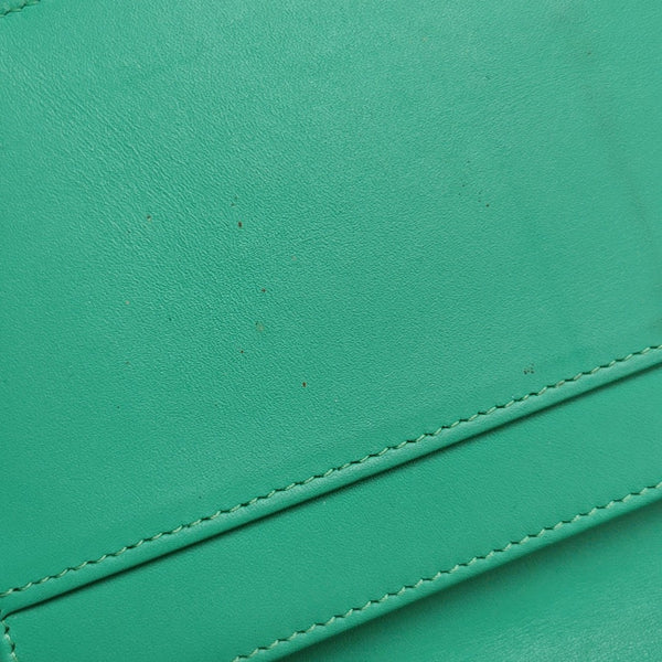 Quilted Grained Calfskin Green