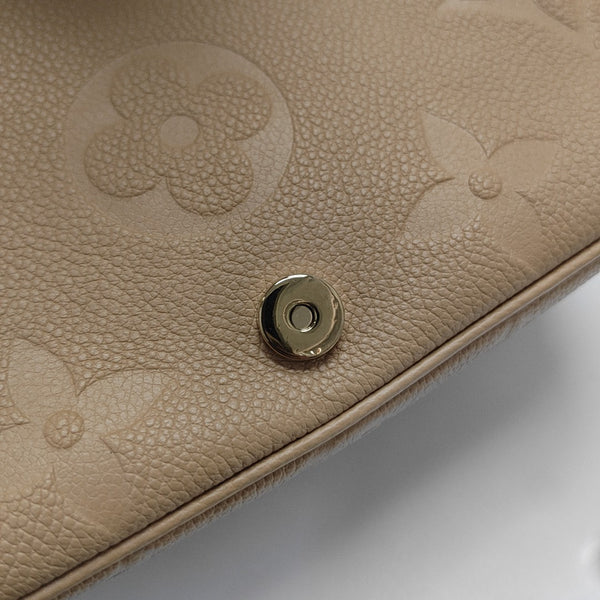 DIANE PM Monogram Calfskin Brown