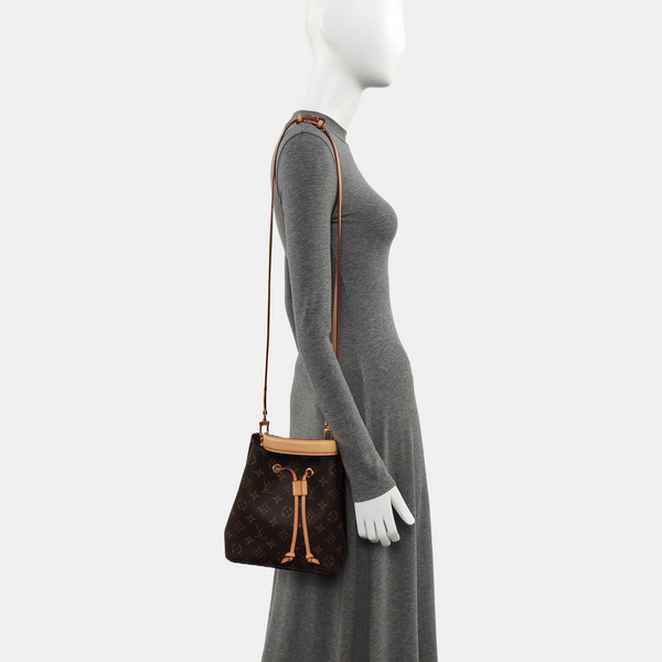 NÉONOÉ BB Monogram Coated Canvas Brown