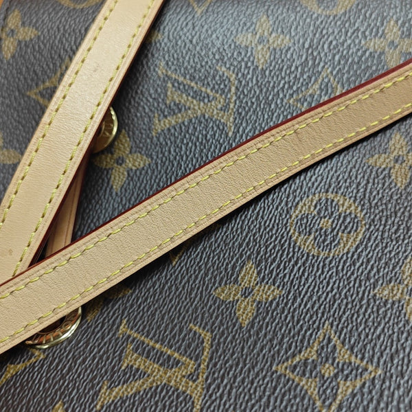 NÉONOÉ BB Monogram Coated Canvas Brown