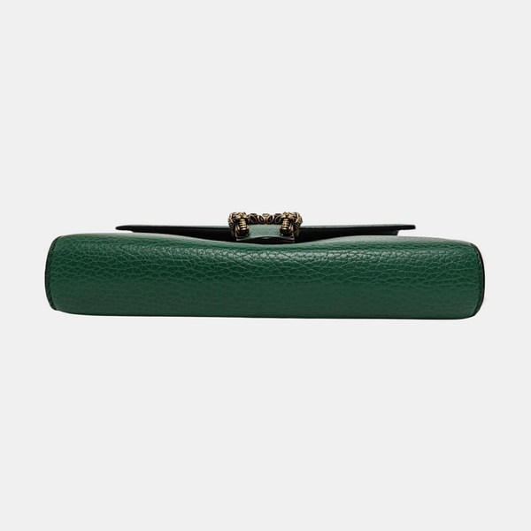 Authenticated pre-owned Dionysus Super Mini Calfskin Green - Shoulder Bag at Looply