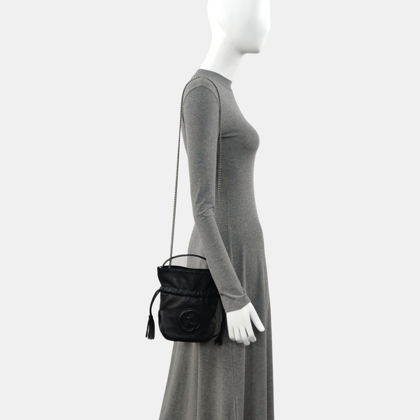 Authenticated pre-owned Blondie Calfskin Black - Shoulder Bag at Looply