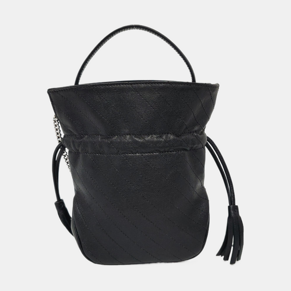 Authenticated pre-owned Blondie Calfskin Black - Shoulder Bag at Looply