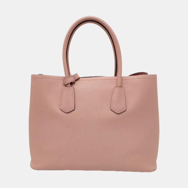 Double Large Saffiano Calfskin Pink