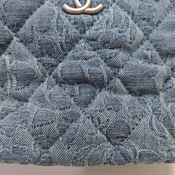 Quilted Denim Blue