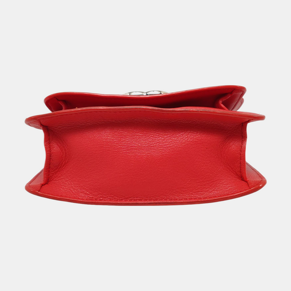 Quilted Lambskin Red