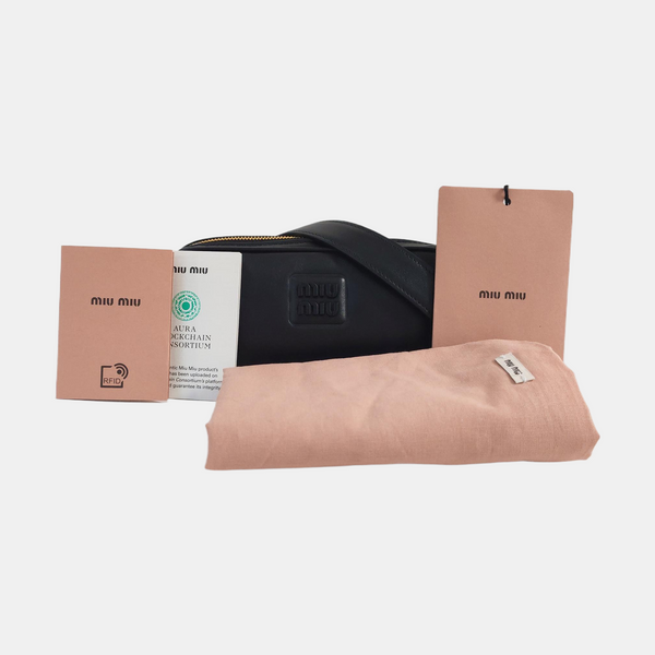 Authenticated pre-owned Arcadie Calfskin Black - Belt Bag at Looply