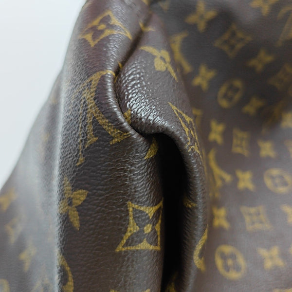 Authenticated pre-owned Artsy MM Monogram Coated Canvas Brown - Top Handle Bag at Looply