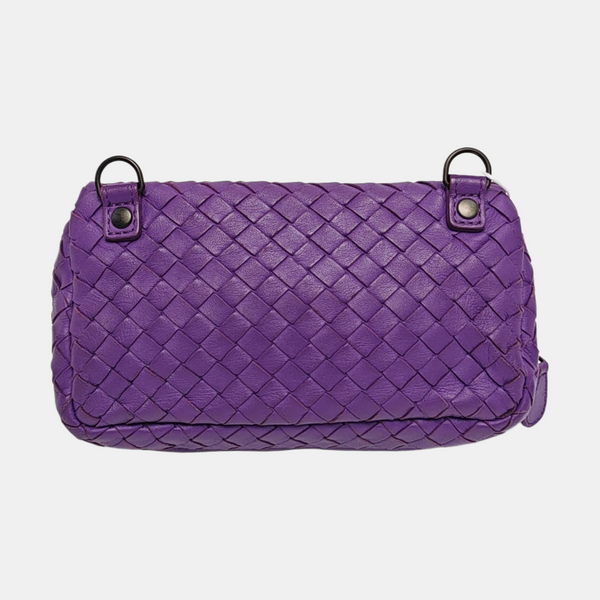 Authenticated pre-owned Olimpia Lambskin Purple - Shoulder Bag at Looply