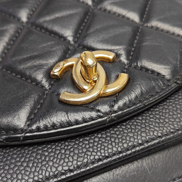 Quilted Calfskin Gray