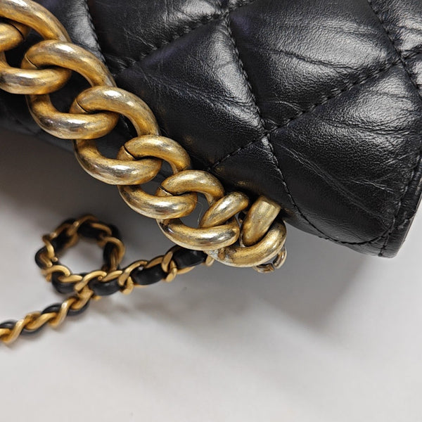 Quilted Calfskin Gray