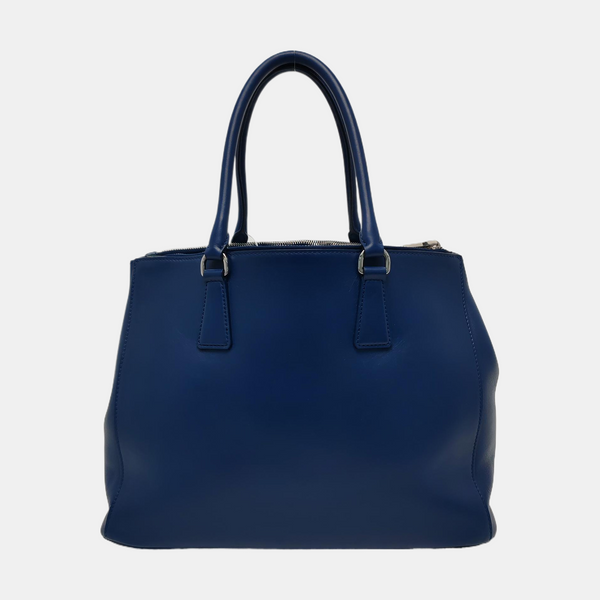 Authenticated pre-owned Galleria Leather Blue - Shoulder Bag at Looply