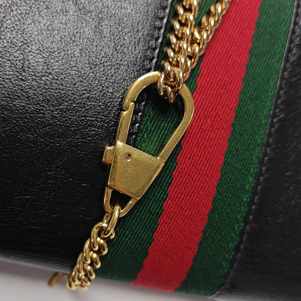 Authenticated pre-owned Rajah Mini Calfskin Black - Shoulder Bag at Looply