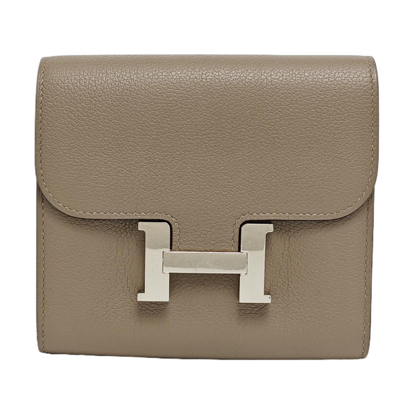 Authenticated pre-owned Constance Evercolor Gray Wallet - Wallet at Looply