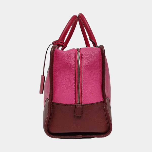 Authenticated pre-owned Amazona Calfskin Pink - Top Handle Bag at Looply