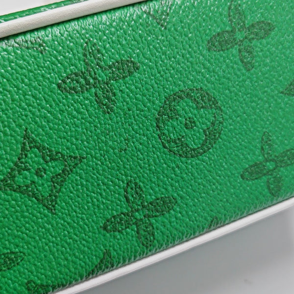 SOFT TRUNK Mini Monogram Coated Canvas Green