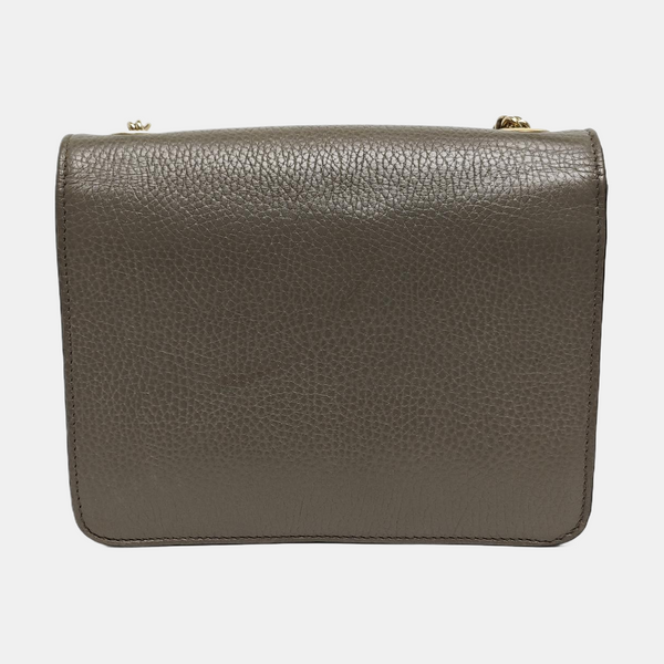 Authenticated pre-owned Interlocking G Small Calfskin Gray - Shoulder Bag at Looply