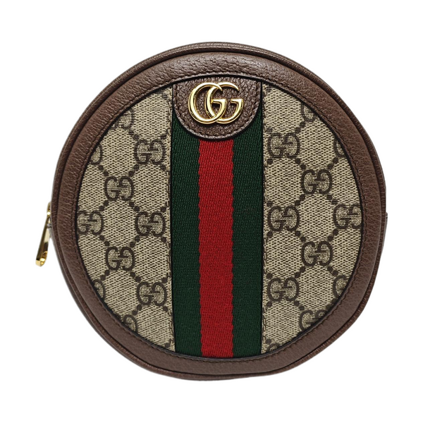 Authenticated pre-owned Ophidia Small Monogram Coated Canvas Beige - Backpack at Looply