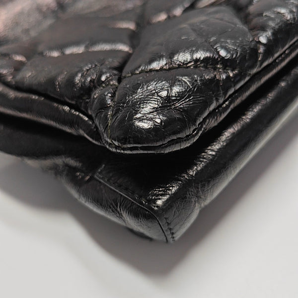 Ginny Quilted Calfskin Black
