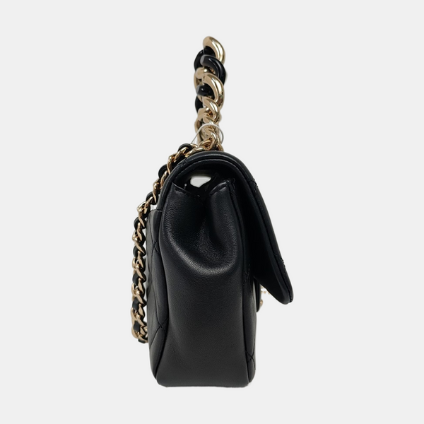 Quilted Lambskin Black