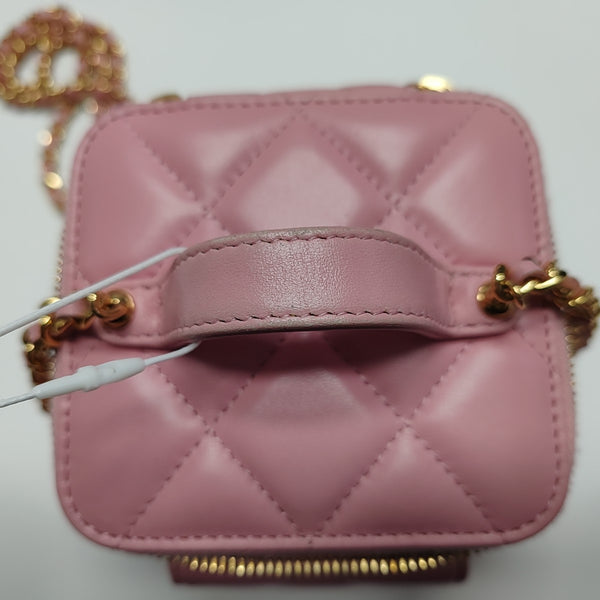 Quilted Lambskin Pink