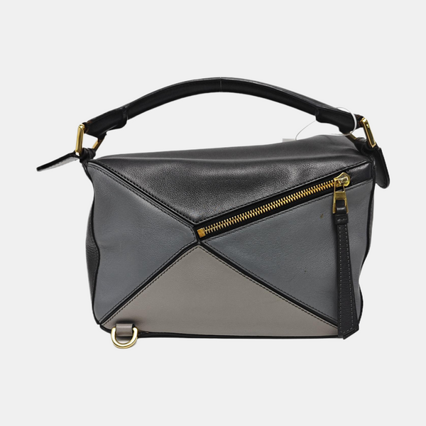 Authenticated pre-owned Puzzle Small Calfskin Gray - Shoulder Bag at Looply