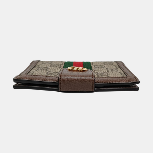 Authenticated pre-owned Ophidia Monogram Coated Canvas Beige Wallet - Wallet at Looply