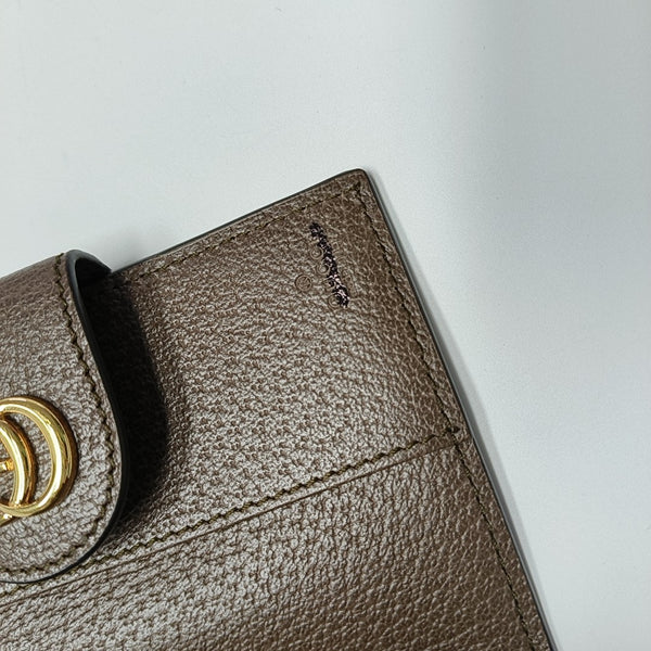 Authenticated pre-owned Ophidia Monogram Coated Canvas Beige Wallet - Wallet at Looply
