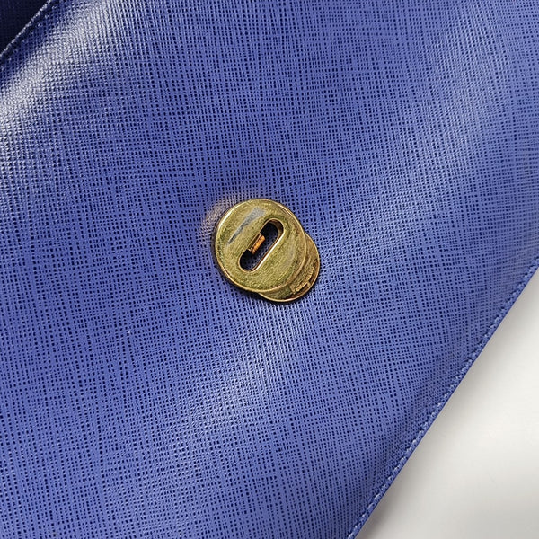 Ginny Calfskin Blue