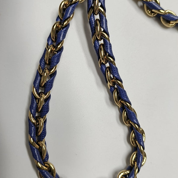 Ginny Calfskin Blue