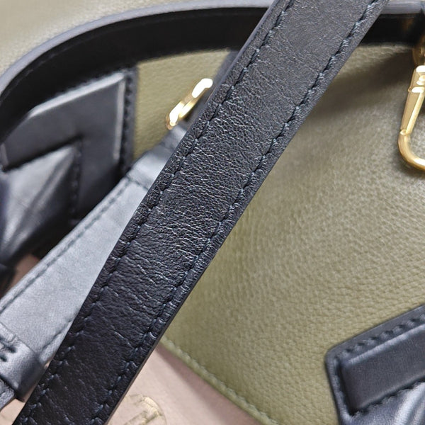 ON MY SIDE MM Monogram Calfskin Green
