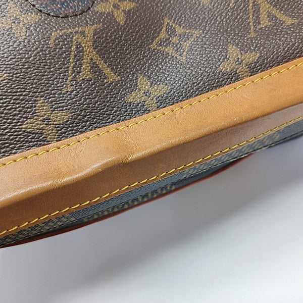 SOFT TRUNK Damier Ebene Coated Canvas Brown