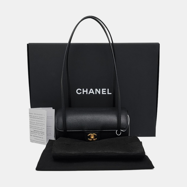 Grained Calfskin Black