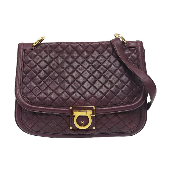 Quilted Calfskin Red