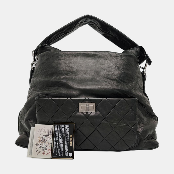 Quilted Lambskin Black