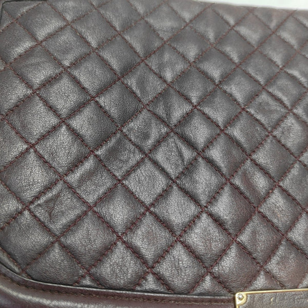 Quilted Calfskin Red