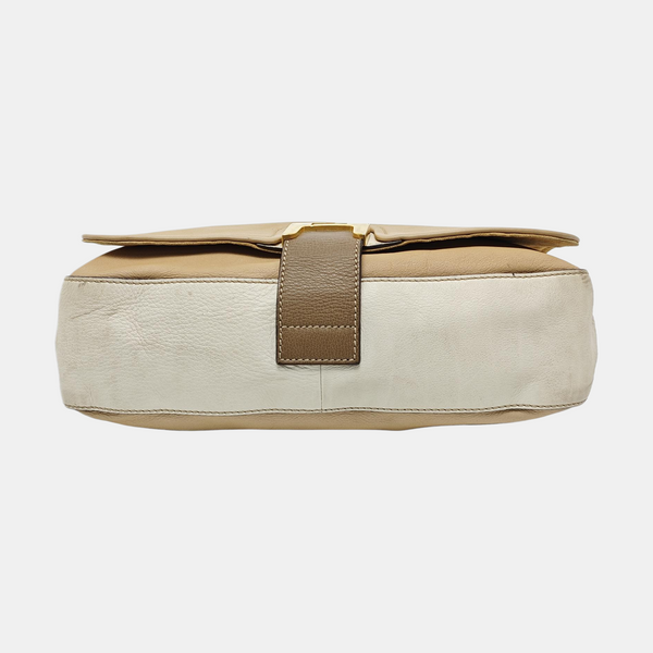 Calfskin Crossbody Bag Brown