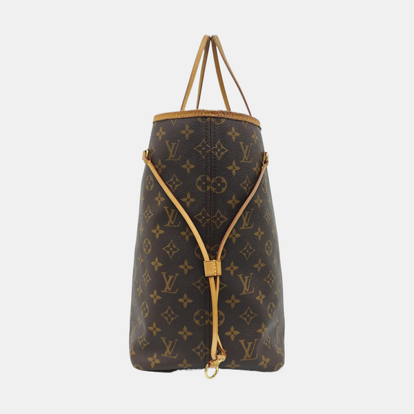 Authenticated pre-owned Neverfull GM Monogram Coated Canvas Brown - Shoulder Bag at Looply
