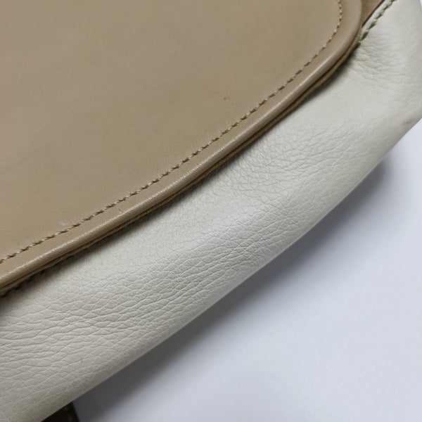 Calfskin Crossbody Bag Brown