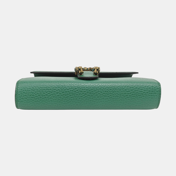 Authenticated pre-owned Dionysus Super Mini Calfskin Green - Shoulder Bag at Looply