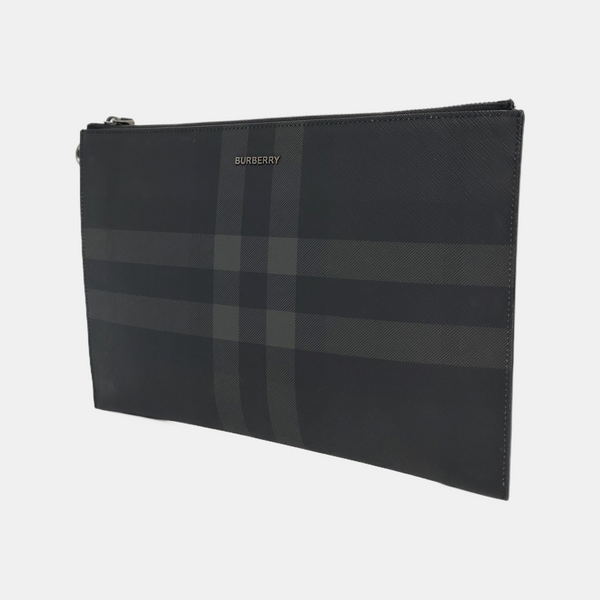 Large Coated Canvas Gray