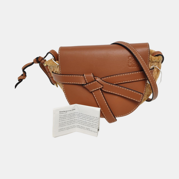 Authenticated pre-owned Gate Calfskin Brown - Crossbody Bag at Looply