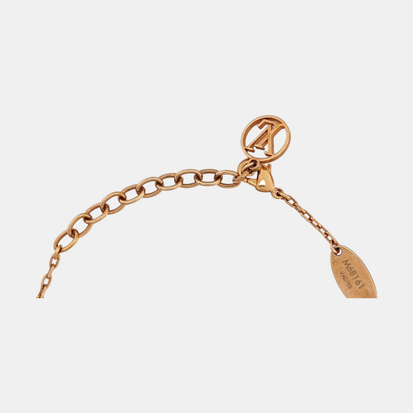Authenticated pre-owned Essential V Perle Rose Gold Tone Metal Rose Gold Bracelet - Bracelet at Looply
