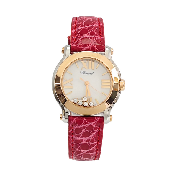 Happy Sport 30mm White Quartz Watch