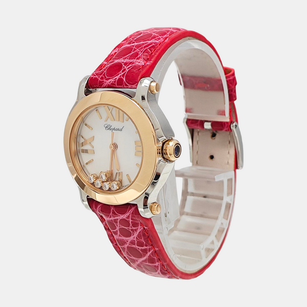 Happy Sport 30mm White Quartz Watch