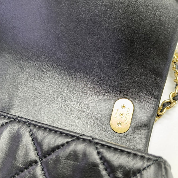 Quilted Calfskin Black
