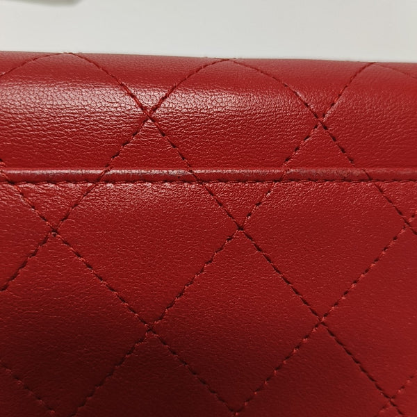 Quilted Lambskin Red