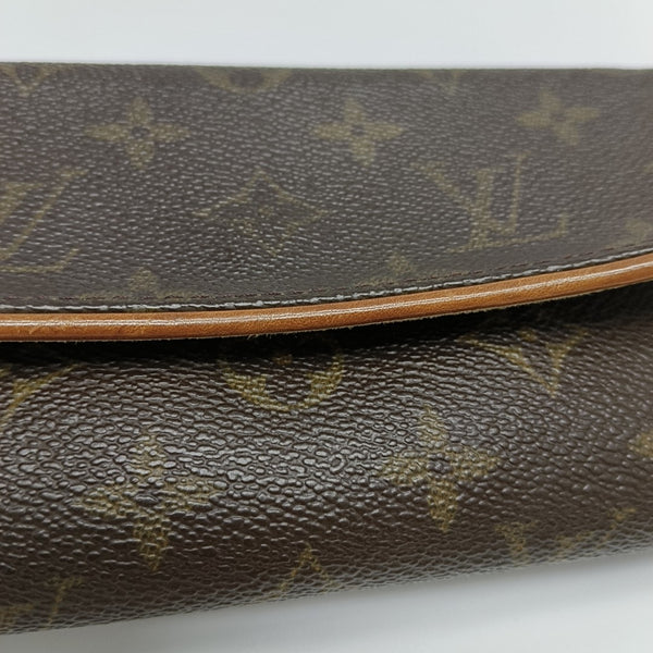 TWIN PM Monogram Coated Canvas Brown