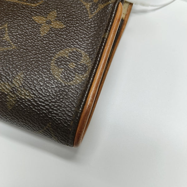 TWIN PM Monogram Coated Canvas Brown